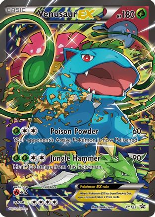 Venusaur EX XY123 - Holofoil XY Promos