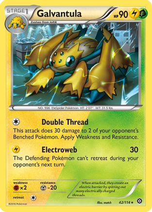 Galvantula 042/114 - XY Steam Siege
