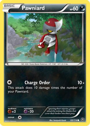 Pawniard 063/114 - Reverse Holofoil XY Steam Siege