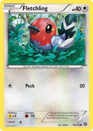 Fletchling 094/114 - XY Steam Siege