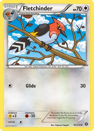 Fletchinder 095/114 - XY Steam Siege