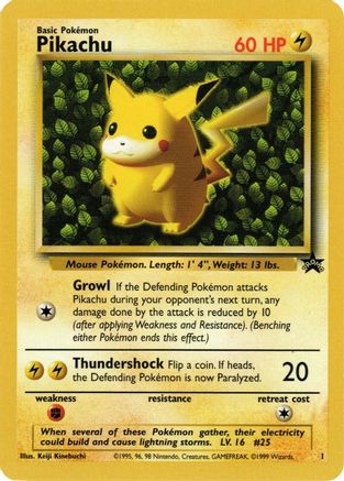 Pikachu 001/53 WoTC Promo