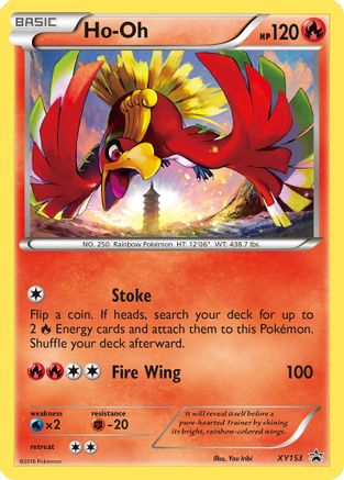 Ho-Oh XY153 - Holofoil XY Promos