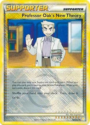 Professor Oak's New Theory (League Promo) 101/123 - Reverse Holofoil League & Championship Cards