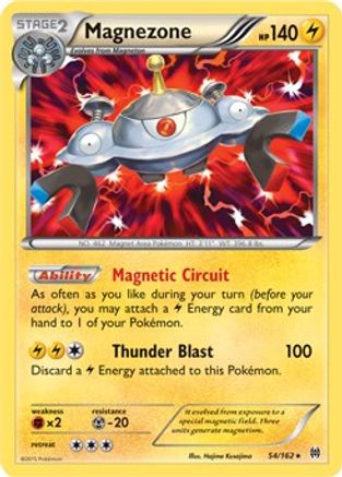 Magnezone (XY BREAKthrough) 054/162 Deck Exclusives