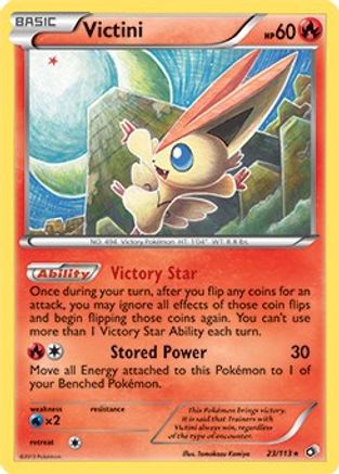 Victini (BW Legendary Treasures) 023/113 Deck Exclusives