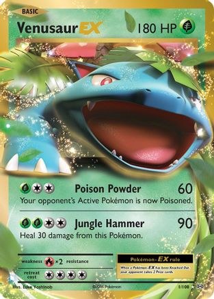 Venusaur EX 001/108 - Holofoil XY Evolutions