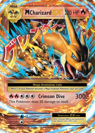 M Charizard EX 013/108 - Holofoil XY Evolutions