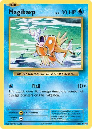 Magikarp 033/108 - XY Evolutions