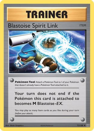 Blastoise Spirit Link 073/108 - XY Evolutions