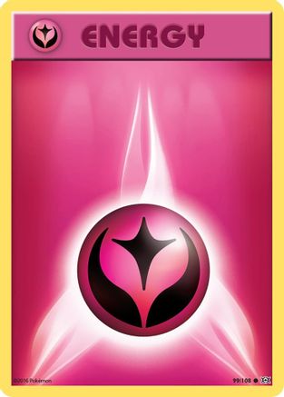 Fairy Energy 099/108 - Reverse Holofoil XY Evolutions