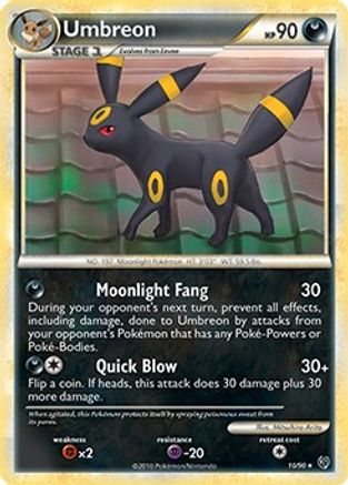 Umbreon 010/090 Deck Exclusives