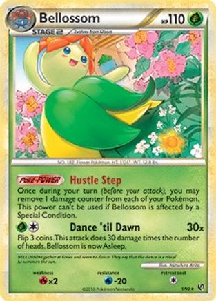 Bellossom (HGSS Undaunted) 001/090 Deck Exclusives