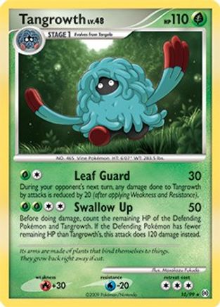 Tangrowth (DPPt Arceus) 010/099 Deck Exclusives