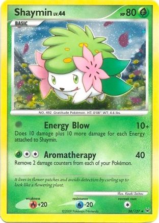 Shaymin (DPPt Platinum) 038/127 - Holofoil Deck Exclusives