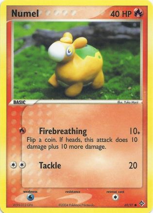 Numel (69) (69) 069 EX Battle Stadium
