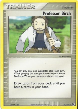 Professor Birch 089 EX Battle Stadium