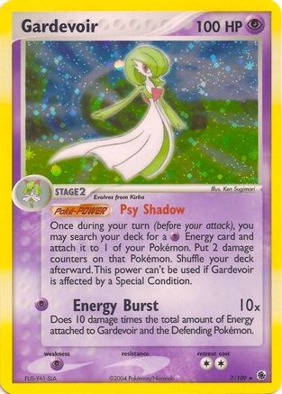 Gardevoir (Holo) 007 - Holofoil EX Battle Stadium