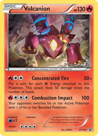 Volcanion XY164 - Holofoil XY Promos