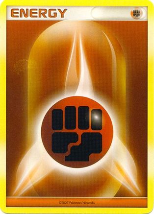 Fighting Energy (2007 (2007-2008 League Promo) - Reverse Holofoil League & Championship Cards