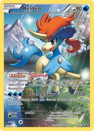 Keldeo XY118 - Holofoil XY Promos