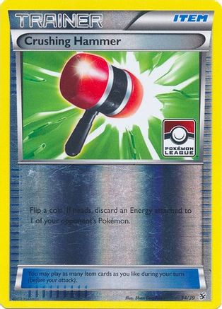 Crushing Hammer (Pokemon League) 034/39 - Reverse Holofoil League & Championship Cards