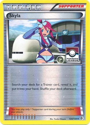 Skyla (Pokemon League) 134/149 - Reverse Holofoil League & Championship Cards