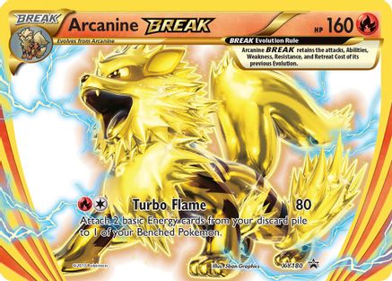 Arcanine BREAK XY180 - Holofoil XY Promos