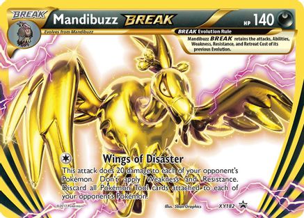 Mandibuzz BREAK XY182 - Holofoil XY Promos
