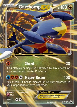 Garchomp EX XY167 - Holofoil XY Promos