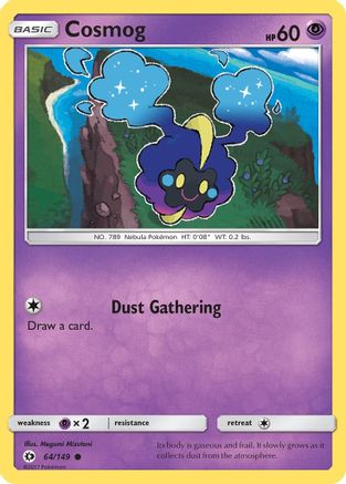 Cosmog 064/149 - Reverse Holofoil SM Base Set
