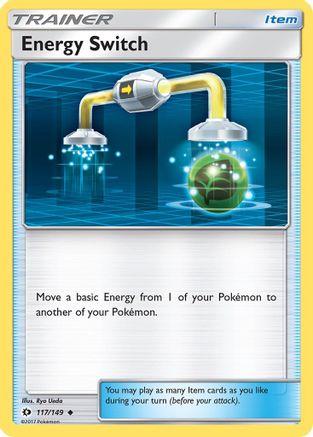 Energy Switch 117/149 - Reverse Holofoil SM Base Set