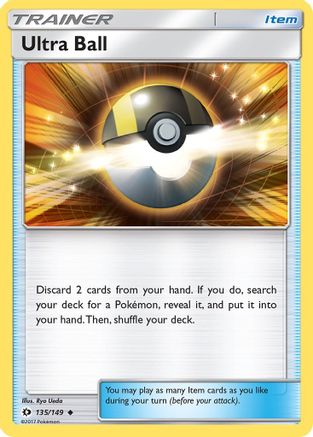 Ultra Ball 135/149 - Reverse Holofoil SM Base Set