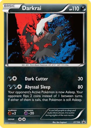 Darkrai XY194 - Holofoil XY Promos