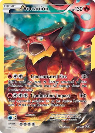 Volcanion XY185 - Holofoil XY Promos