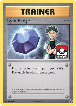Gym Badge (Brock) XY203 - Holofoil XY Promos