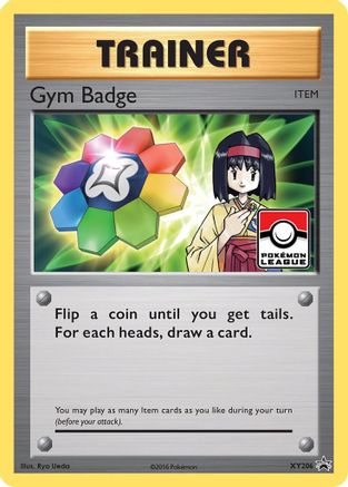 Gym Badge (Erika) XY206 - Holofoil XY Promos
