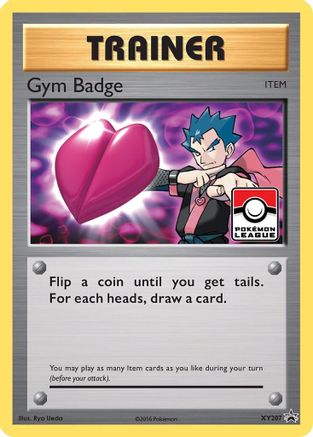 Gym Badge (Koga) XY207 - Holofoil XY Promos