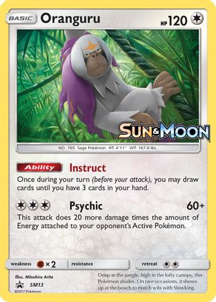 Oranguru (Prerelease) SM13 - Holofoil SM Promos