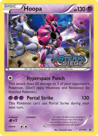 Hoopa (XY Steam Siege Prerelease) XY147 - Holofoil XY Promos