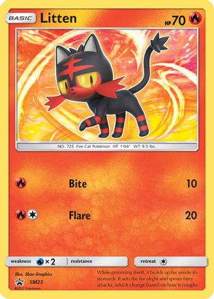 Litten SM23 - Holofoil SM Promos