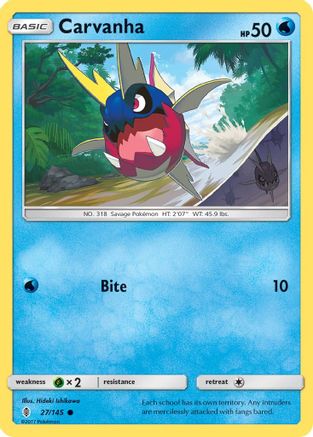 Carvanha 027/145 - SM Guardians Rising
