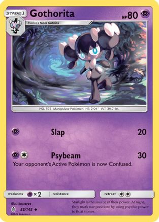 Gothorita 053/145 - Reverse Holofoil SM Guardians Rising