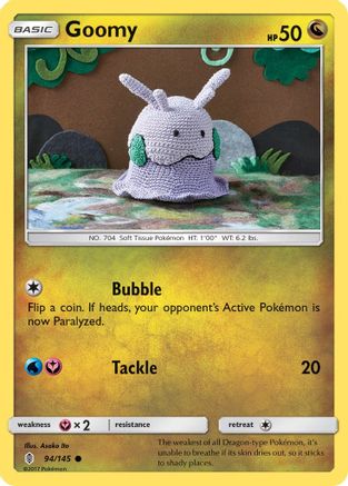 Goomy 094/145 - Reverse Holofoil SM Guardians Rising