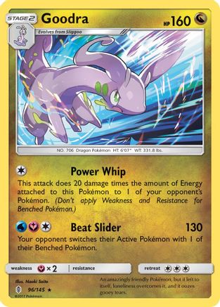 Goodra 096/145 - Holofoil SM Guardians Rising