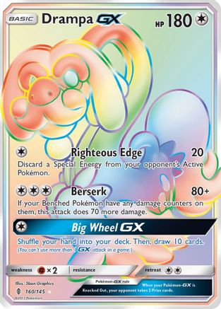 Drampa GX 160/145 - Holofoil SM Guardians Rising