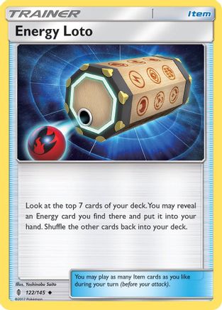 Energy Loto 122/145 - Reverse Holofoil SM Guardians Rising