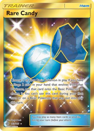 Rare Candy 165/145 - Holofoil SM Guardians Rising
