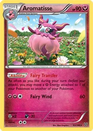 Aromatisse (XY Base Set) 093/146 Deck Exclusives