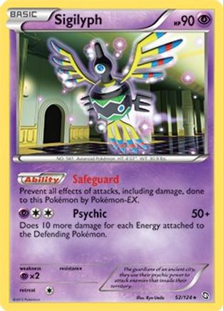 Sigilyph 052/124 Deck Exclusives